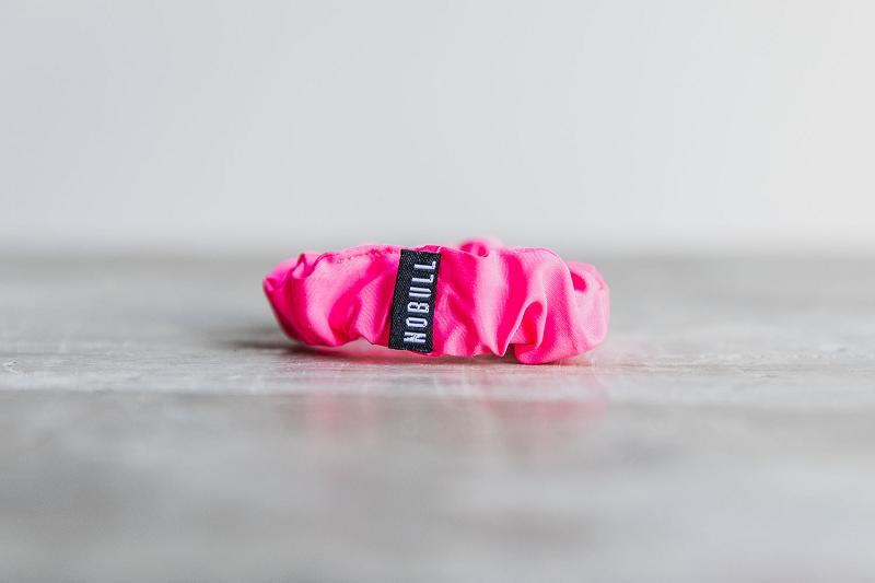 Men's Nobull Scrunchie (NEON) Hats Pink | SG E2588B